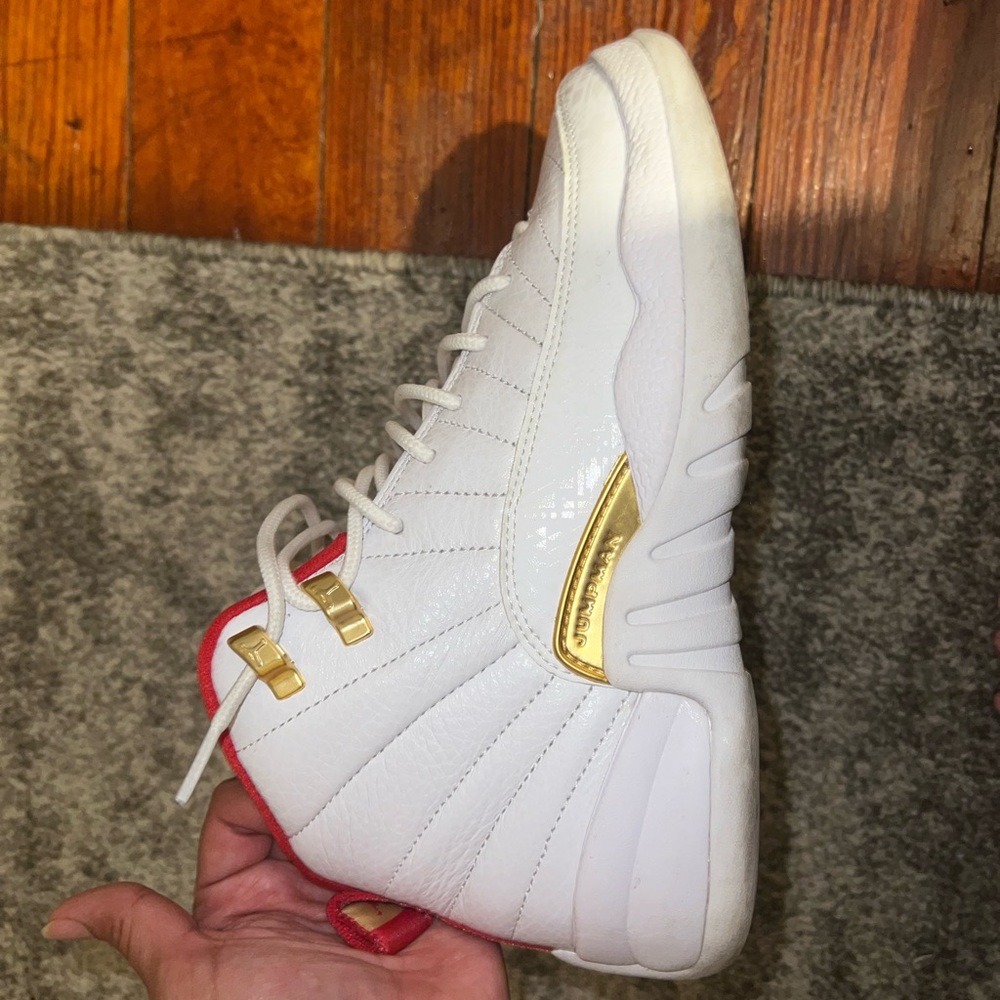 Air Jordan 12 Fiba Sneakers Size 6 Men - Picture 4 of 6